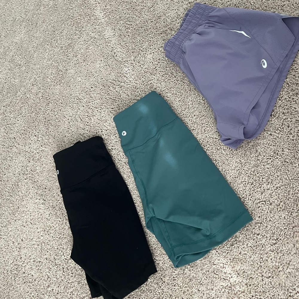 Set of Three - athletic shorts